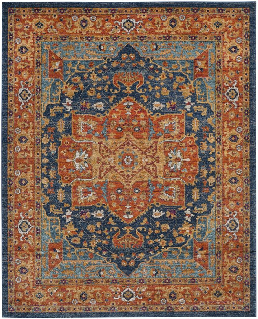safavieh clearance evoke evk275c blue rug