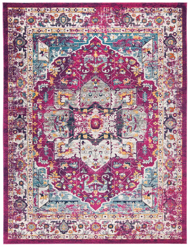 Safavieh Clearance Evoke EVK275R Fuchsia Rug Rugs Done Right