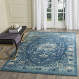 safavieh clearance evoke evk509a navy rug