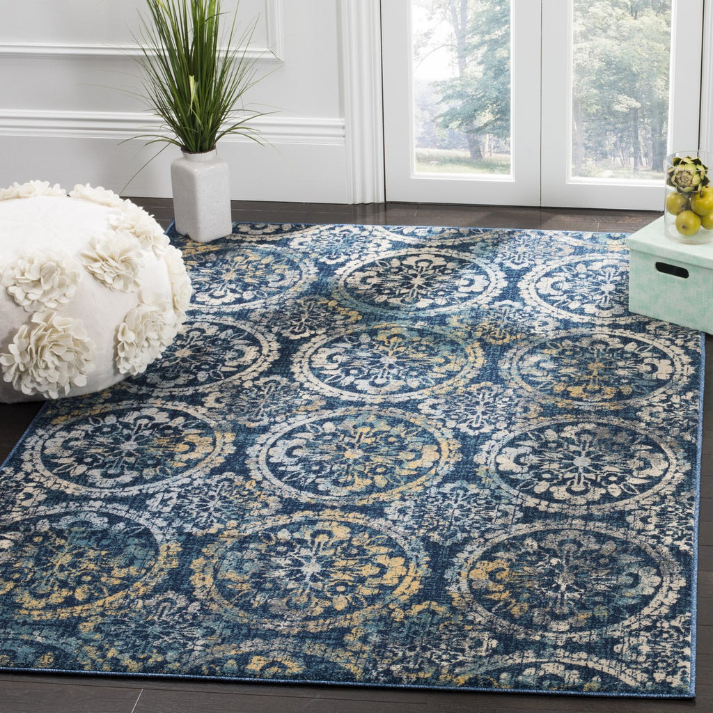 safavieh clearance evoke evk517d navy rug
