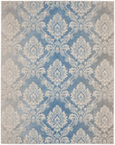 nourison elation etn03 ivory blue rug
