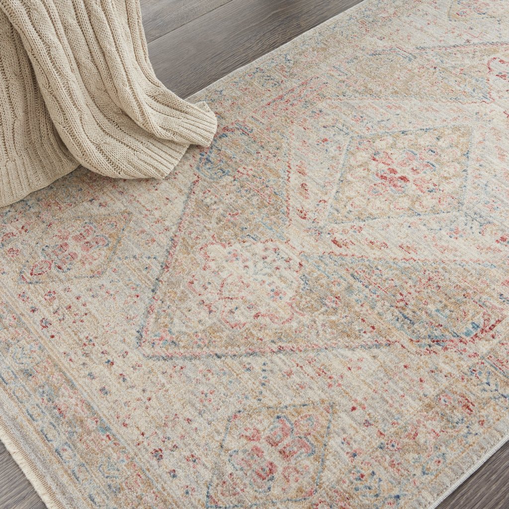 nourison homestead hms03 beige grey rug