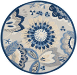 nourison aloha alh25 blue grey rug