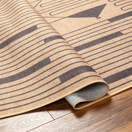 surya ez jute ezt 2302 camel rug