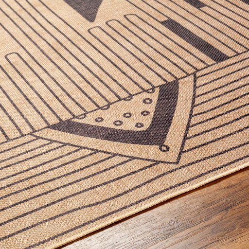 surya ez jute ezt 2302 camel rug