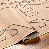 surya ez jute ezt 2306 khaki rug