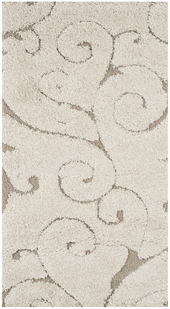Safavieh Clearance Florida Shag SG455-1113 Cream Beige Rug