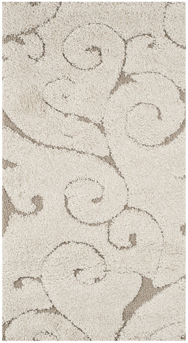 Safavieh Clearance Florida Shag SG455-1113 Cream Beige Rug