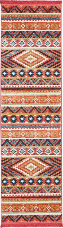 Nourison Clearance Navajo NAV04 Orange Rug