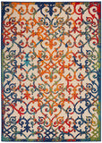 nourison aloha alh21 multicolor rug