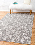 unique loom uptown fifth avenue uptown  gray rug