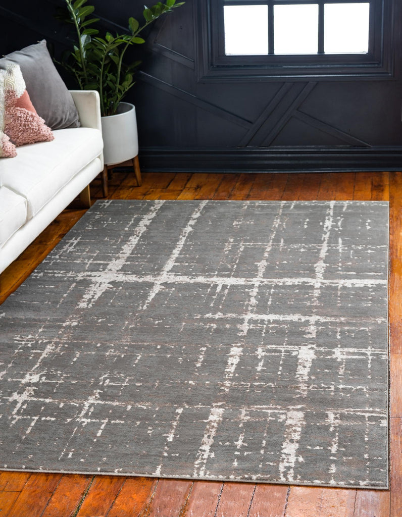 unique loom uptown lexington avenue uptown  gray rug