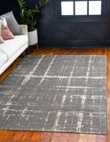 unique loom uptown lexington avenue uptown  gray rug