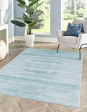 unique loom uptown madison avenue uptown  turquoise rug