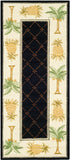 Safavieh Clearance Chelsea HK362C Black Rug