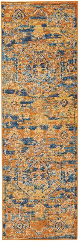 Nourison Clearance Passion PSN07 Teal Rug