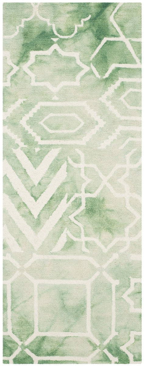 Safavieh Clearance Dip Dyes DDY678Q Green Rug