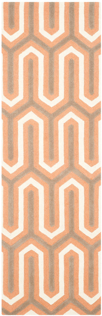 Safavieh Clearance Cambridge CAM351Y Orange Rug