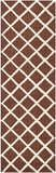 Safavieh Clearance Cambridge CAM135H Dark Brown Rug