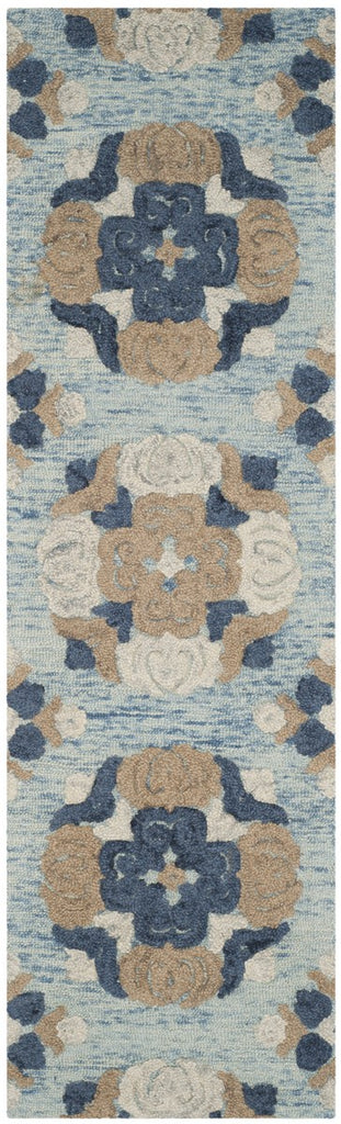 Safavieh Clearance Blossom BLM403B Light Blue Rug