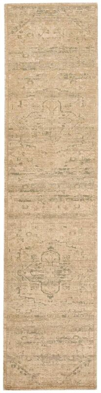 Nourison Clearance Silk Elements SKE14 Sand Rug