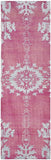 Safavieh Clearance Stone Wash STW235C fuschia Rug