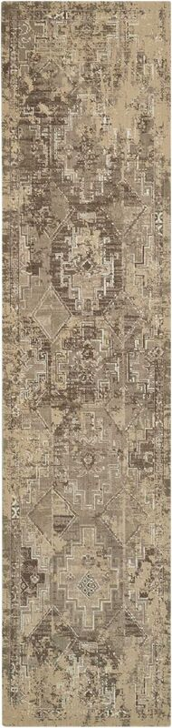 Nourison Clearance Silk Elements SKE19 Mushroom Rug