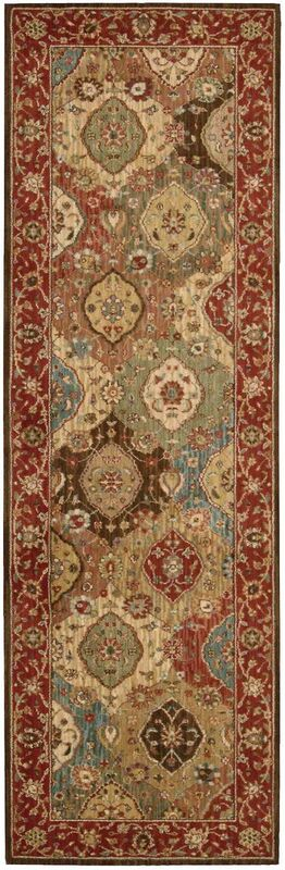 Nourison Clearance Living Treasures LI03 Multi Rug
