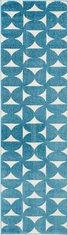 Nourison Clearance Harper DS301 Deep Blue Rug