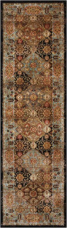 Nourison Clearance Delano DEL03 Black Rug