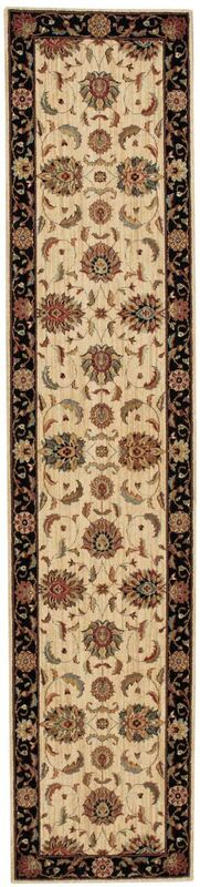 Nourison Clearance Living Treasures LI04 Ivory/Black Rug