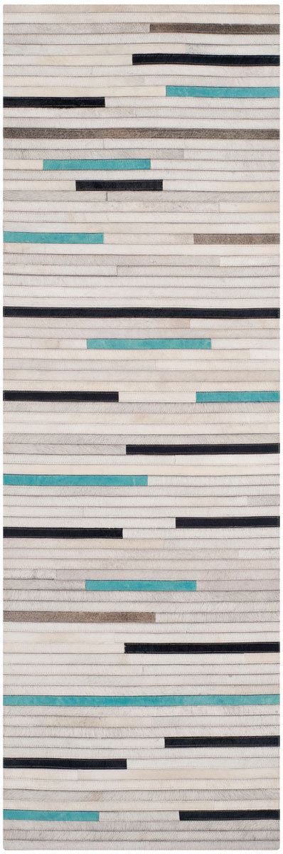 Safavieh Clearance Studio Leather STL171A Grey Rug