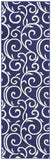 Nourison Clearance Grafix GRF19 Navy Blue Rug