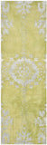 Safavieh Clearance Stone Wash STW235A Chartreuse Rug