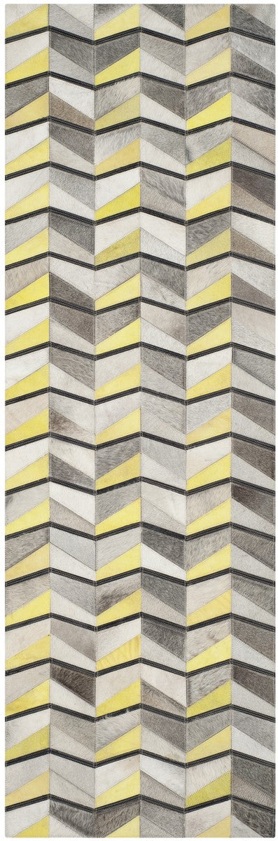 Safavieh Clearance Studio Leather STL173A Yellow Rug