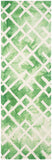 Safavieh Clearance Dip Dyes DDY677Q Green Rug