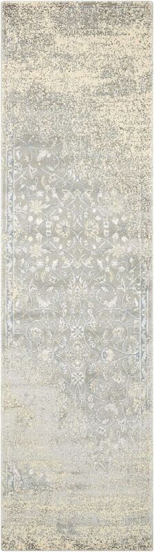 Nourison Clearance Luminance LUM10 Silver Rug
