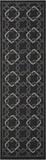 Nourison Clearance Caribbean CRB16 Charcoal Rug