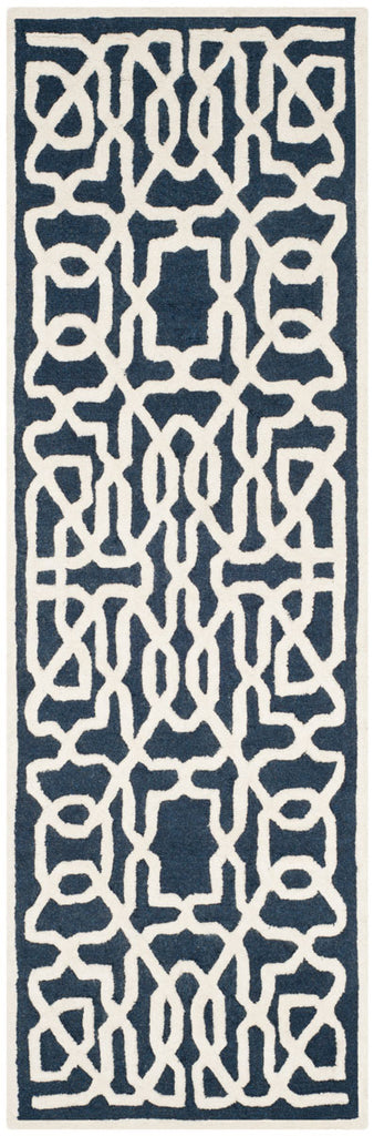 Safavieh Clearance Cambridge CAM570M Navy Rug