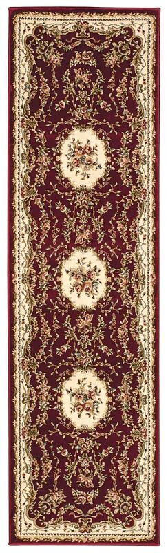 Nourison Clearance Bordeaux BOR01 Burgundy Rug