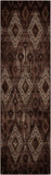 Nourison Clearance Karma KRM02 Chocolate Rug