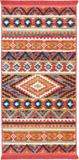 Nourison Clearance Navajo NAV04 Orange Rug