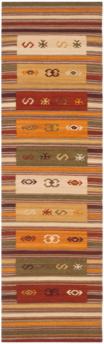 Safavieh Clearance Kilim NVK178A Burgundy Rug