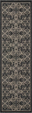 Nourison Clearance Caribbean CRB12 Charcoal Rug