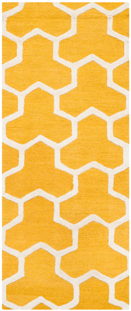 Safavieh Clearance Cambridge CAM146Q Gold Rug