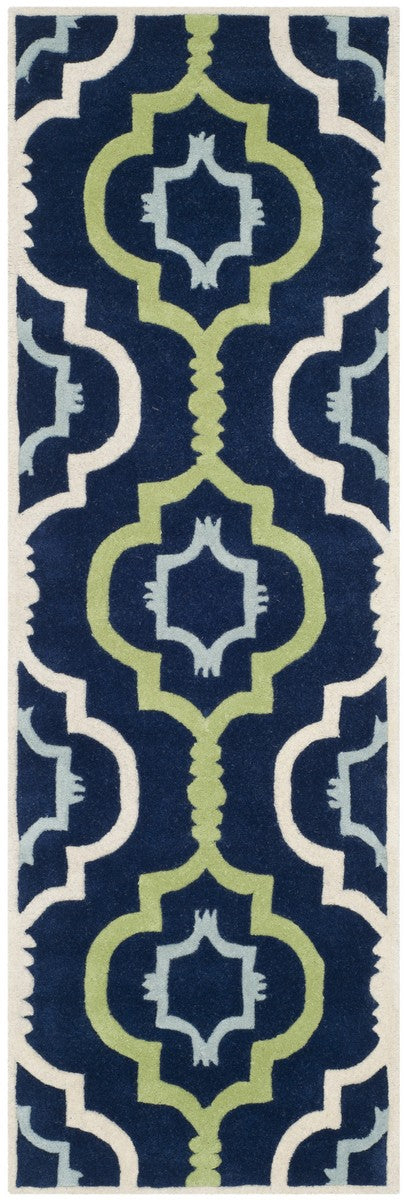 Safavieh Clearance Chatham CHT747C Navy Blue Rug