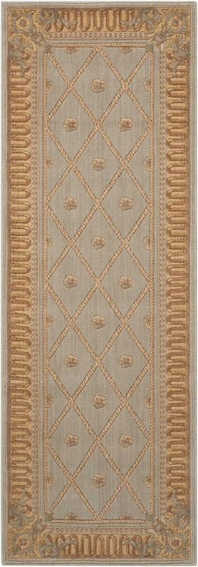 Nourison Clearance Ashton House AS03 Surf Rug