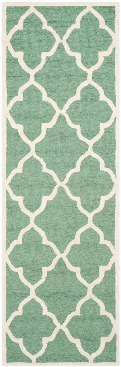 Safavieh Clearance Cambridge CAM312T Teal Green Rug