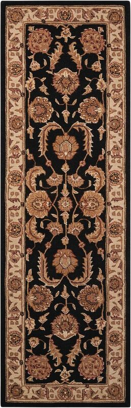 Nourison Clearance Heritage Hall HE19 Black Rug