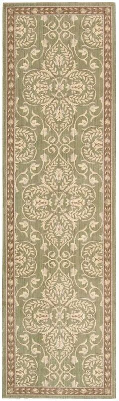 Nourison Clearance Riviera RI01 Green Rug
